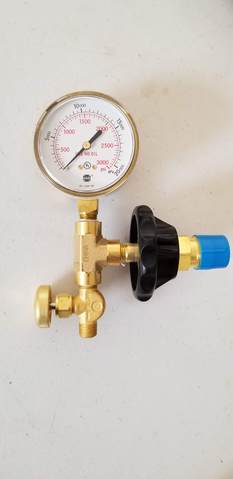 Western Bottle Pressure Test Gauge WG-584H